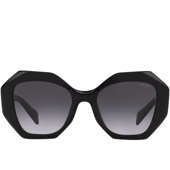 Prada Black Hexagonal Sunglasses - Picture 4 of 4